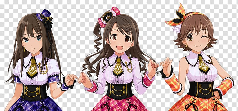 The Idolmaster Cinderella Girls The Idolmaster: Cinderella Girls Starlight Stage Anime Rin Shibuya Seiyu, Anime transparent background PNG clipart