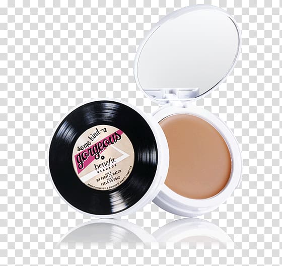 Face Powder Benefit Cosmetics Foundation Make-up Concealer, cosmetic packaging transparent background PNG clipart