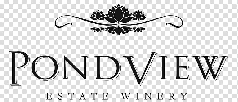Pondview Estate Winery Logo Brand Design, design transparent background PNG clipart