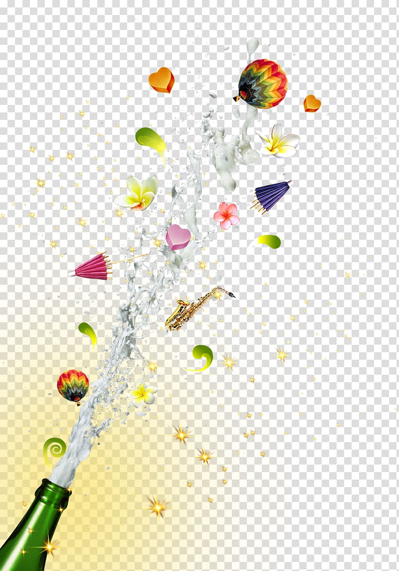 Champagne , Champagne transparent background PNG clipart