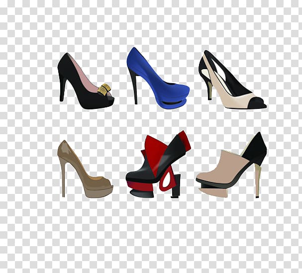 Shoe High-heeled footwear Boot Female, Women high heels transparent background PNG clipart