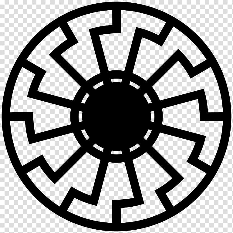 Black Sun Solar symbol Canada Antisemitism, symbol transparent background PNG clipart