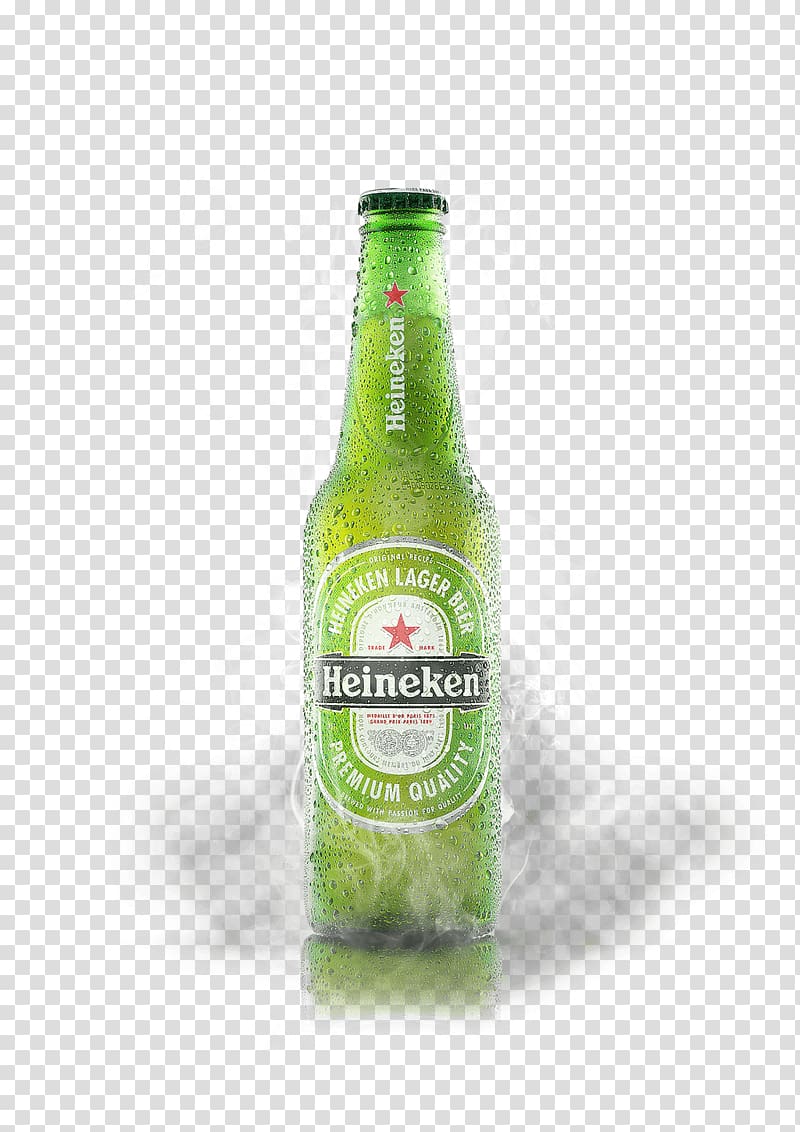 Beer bottle Liqueur Water Heineken, beer transparent background PNG clipart