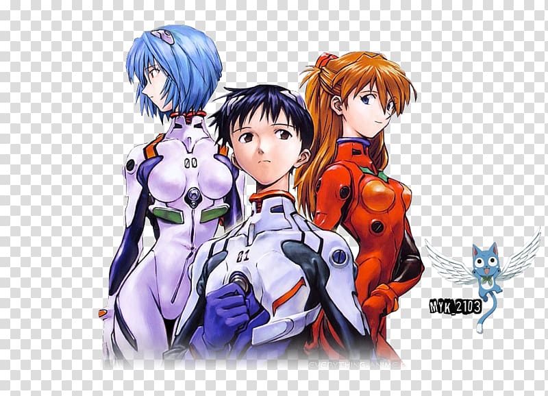 Asuka Langley Soryu Rei Ayanami Neon Genesis Evangelion: Shinji Ikari Raising Project Misato Katsuragi, Anime transparent background PNG clipart