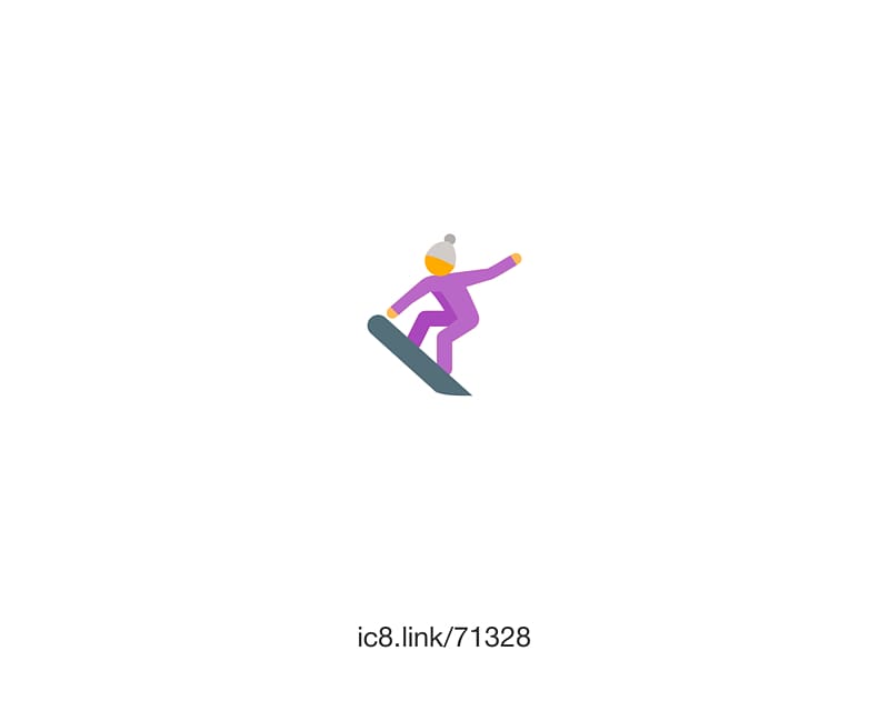 Computer Icons Flat design, snowboard transparent background PNG clipart