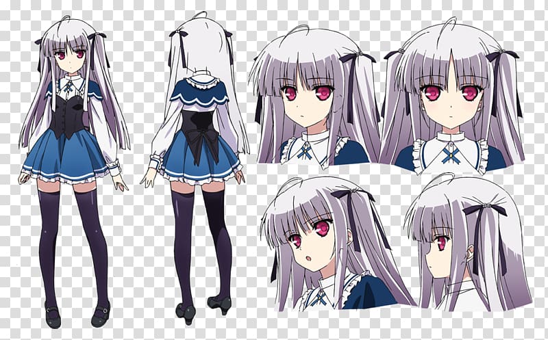 Absolute Duo Anime Television Character, mid-cover design transparent background PNG clipart