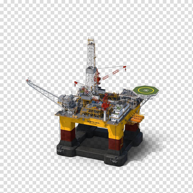 Oil platform Drilling rig Petroleum Derrick, natural gas transparent background PNG clipart