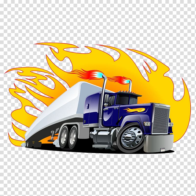 Semi-trailer truck Peterbilt , train transparent background PNG clipart