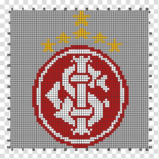 Cross-stitch Needlework Sport Club Internacional Pattern, hability transparent background PNG clipart