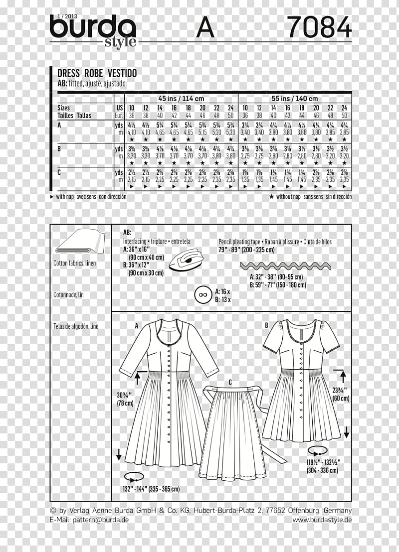 Burda Style Dress Sewing Evening gown Pattern, dress transparent background PNG clipart