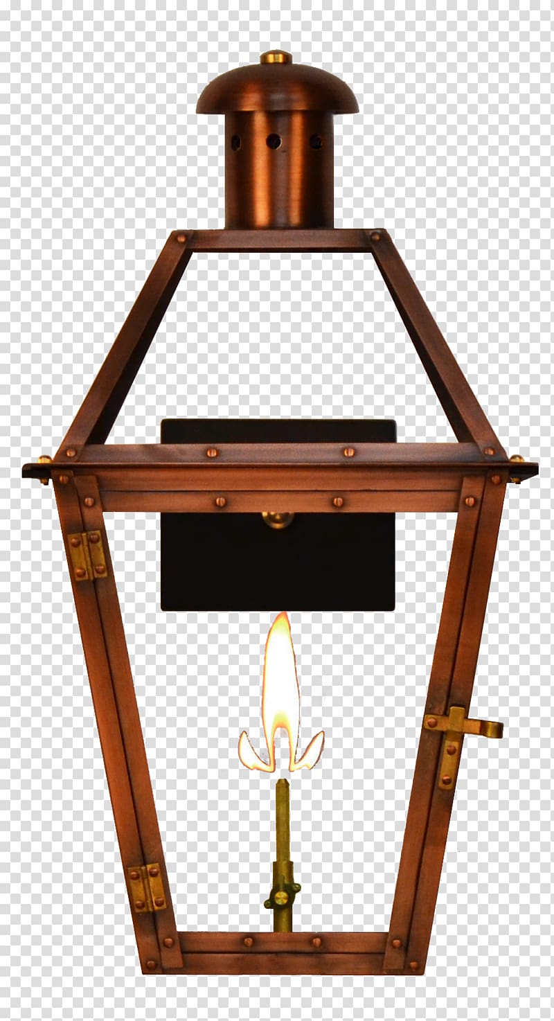 Gas lighting Lantern Coppersmith, light transparent background PNG clipart