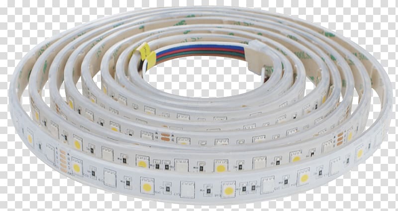 Light-emitting diode LED strip light LED lamp RGB color model, light transparent background PNG clipart