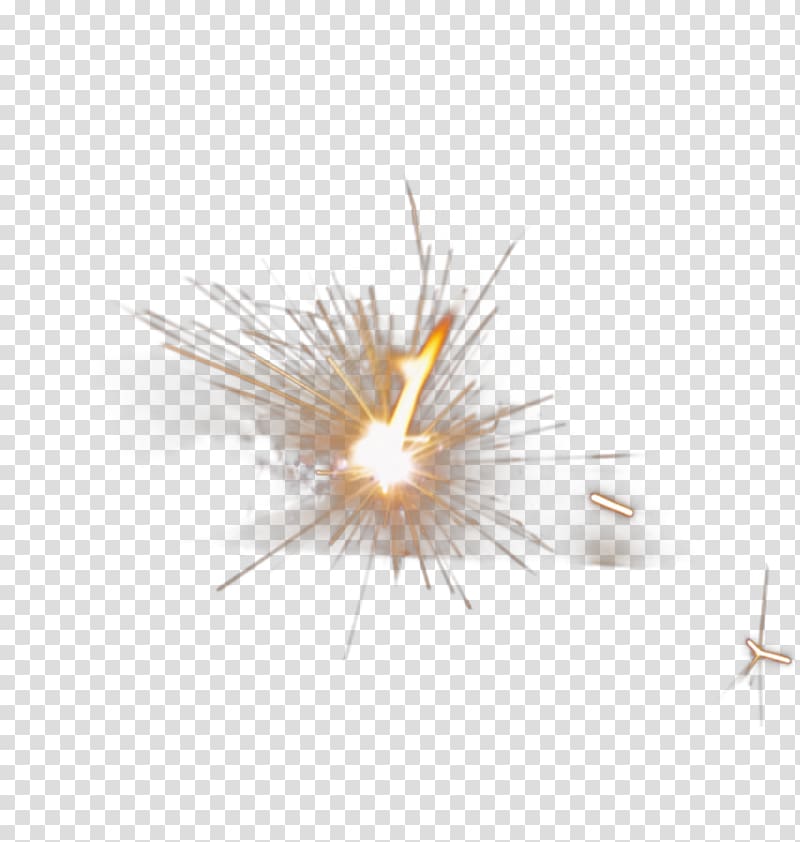 fireworks , Explosion , Yellow explosion spark transparent background PNG clipart