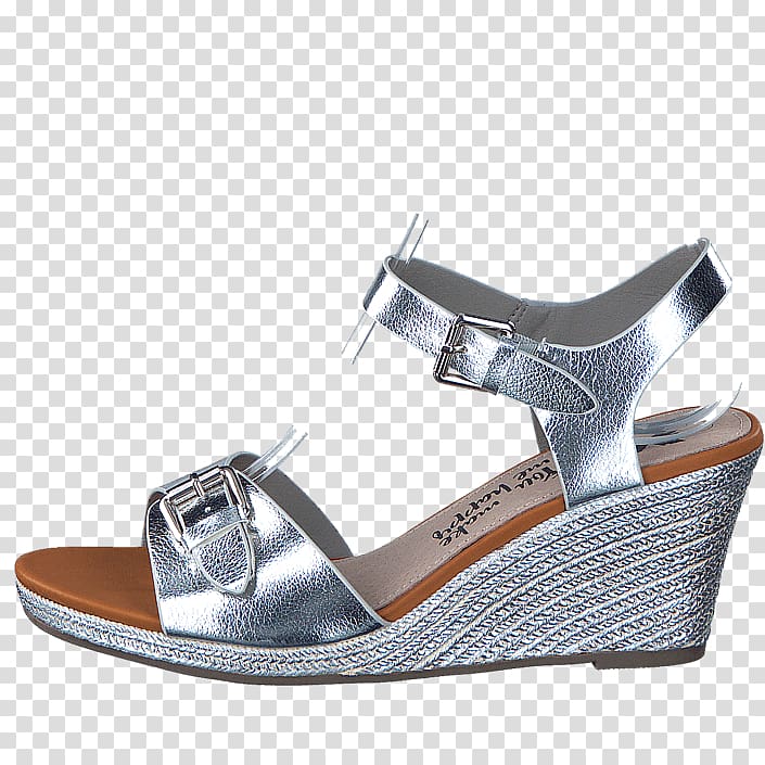 High-heeled shoe Silver Sandal Footway Group, silver transparent background PNG clipart