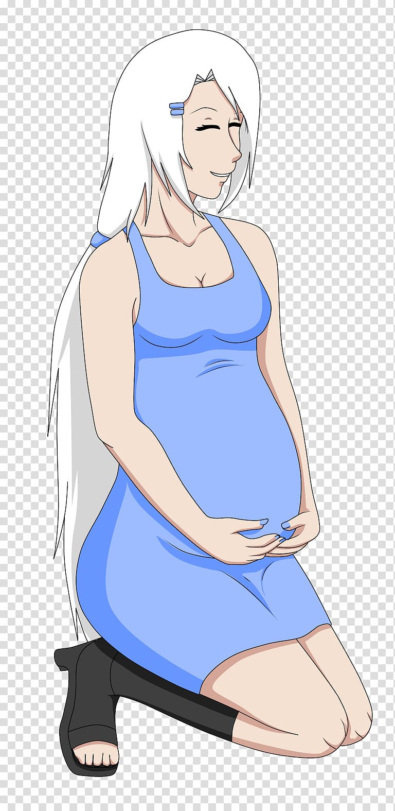 Pregnancy Hinata Hyuga Finger Anime , pregnancy transparent background PNG clipart