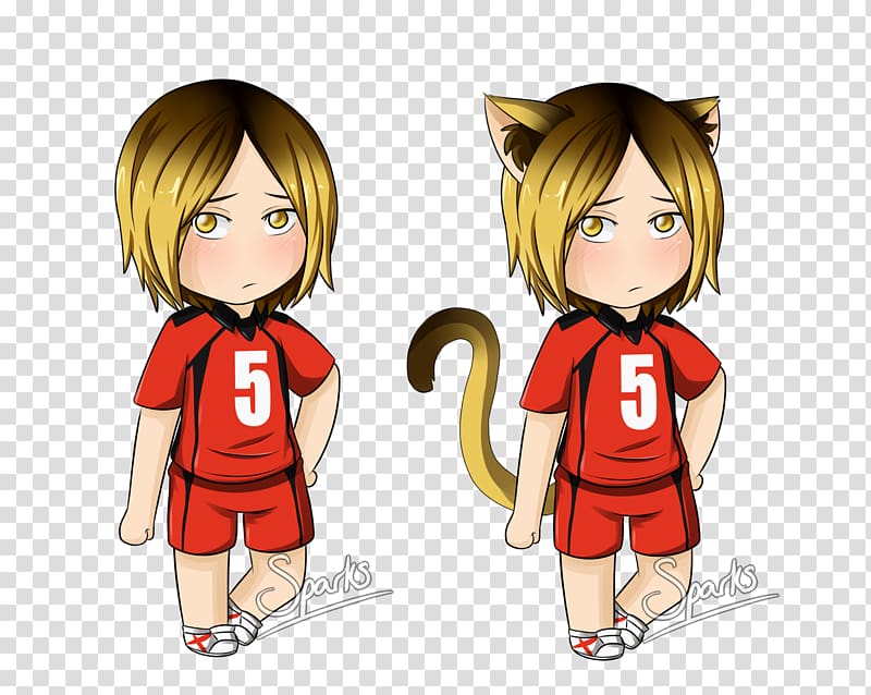 Chibi Drawing Fan art Anime, haikyuu transparent background PNG clipart