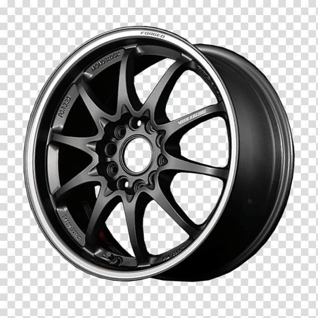 Alloy wheel Rays Engineering Rim Tire Car, car transparent background PNG clipart