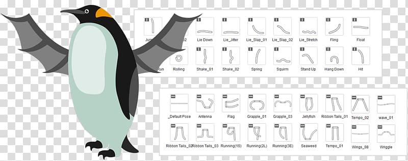 Penguin Brand Font, Threedimensional Villain transparent background PNG clipart