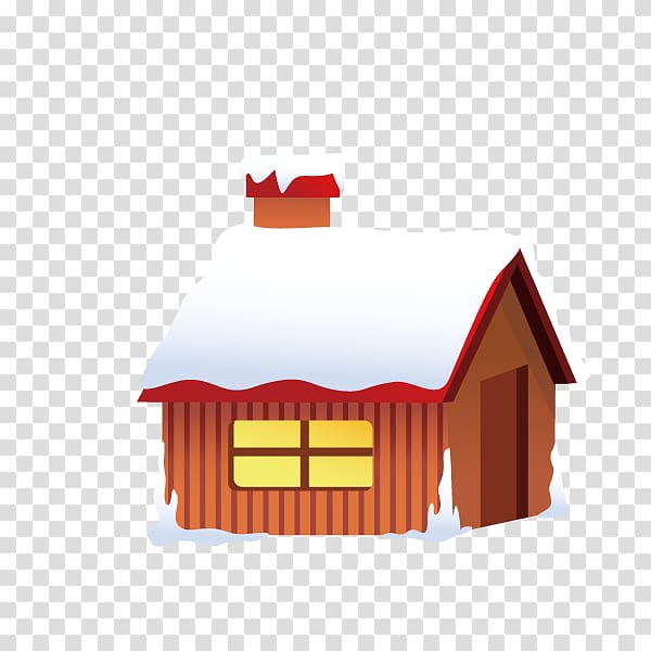 Snow Winter Cartoon Christmas, Christmas,snow House,winter transparent background PNG clipart