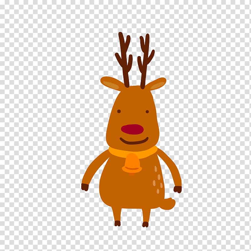 Reindeer Christmas, reindeer transparent background PNG clipart