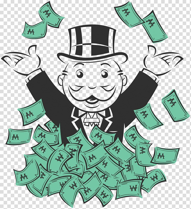 Monopoly logo illustration, Rich Uncle Pennybags Monopoly City T-shirt Money bag, jail transparent background PNG clipart