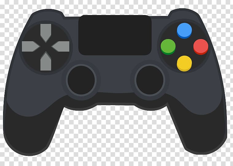 PlayStation 4 PlayStation 3 Black DualShock Game Controllers, gamepad transparent background PNG clipart