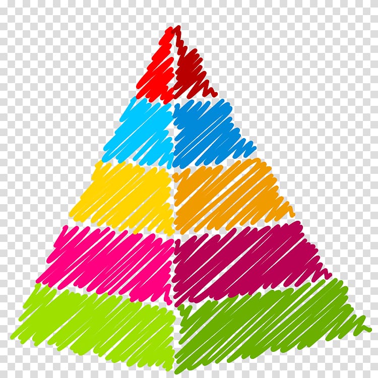 Egyptian pyramids Food pyramid, Colorful pyramid transparent background PNG clipart