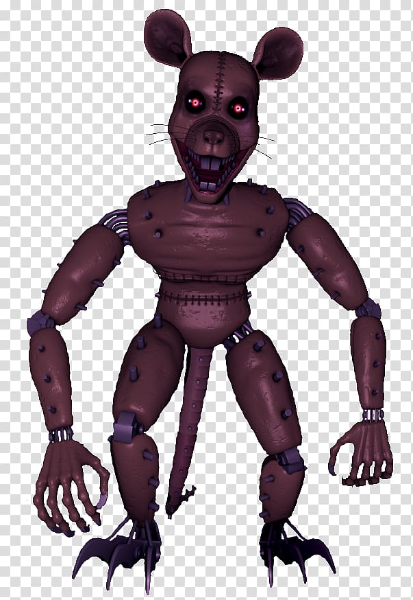 Five Nights at Freddy's 2 Jump scare Drawing, withered, miscellaneous, 3D  Computer Graphics, carnivoran png