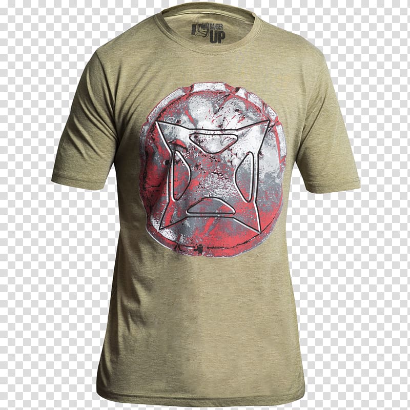 T-shirt Clothing Sleeve サバゲーショップ ドラゴンフォース｜Survival Game Shop DRAGON FORCE, Shield suriken transparent background PNG clipart