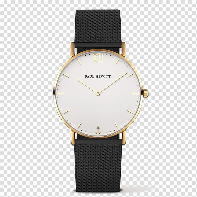 Paul Hewitt Sailor Line Watch Jewellery Clock Burberry BU7817, watch transparent background PNG clipart
