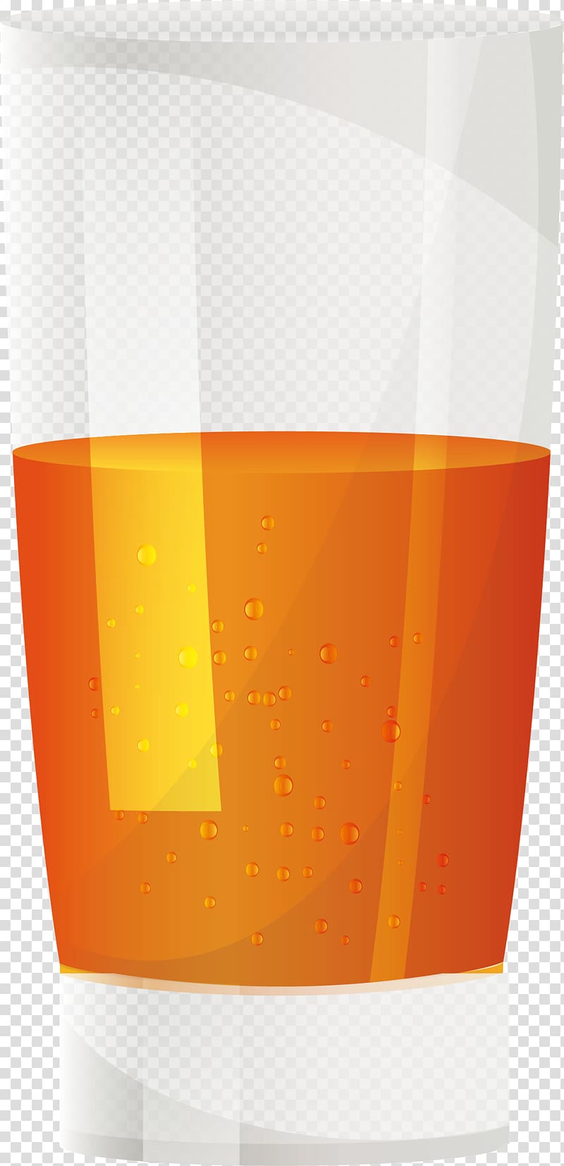 Orange juice Soft drink Fresca, Half a cup of orange juice transparent background PNG clipart