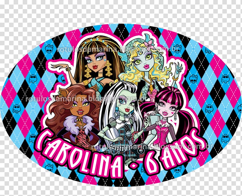 Monster High Party Toy Birthday, party transparent background PNG clipart