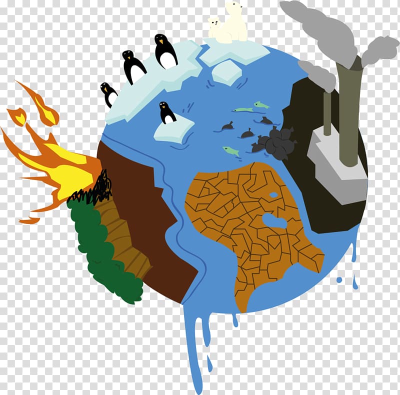 Earth illustration, What Is Global Warming? Climate change, Global transparent background PNG clipart