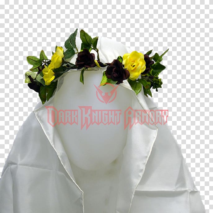 Floral design Middle Ages English medieval clothing Headpiece Hat, rose wreath transparent background PNG clipart