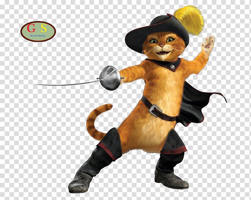 Adaptations of Puss in Boots Donkey Princess Fiona Shrek Film Series, puss in boots transparent background PNG clipart