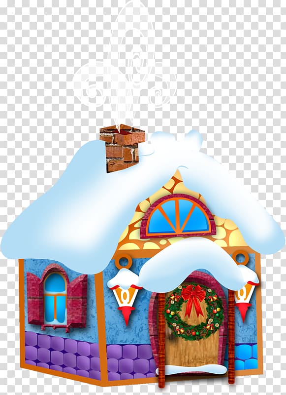 Snow House, Snow small house transparent background PNG clipart