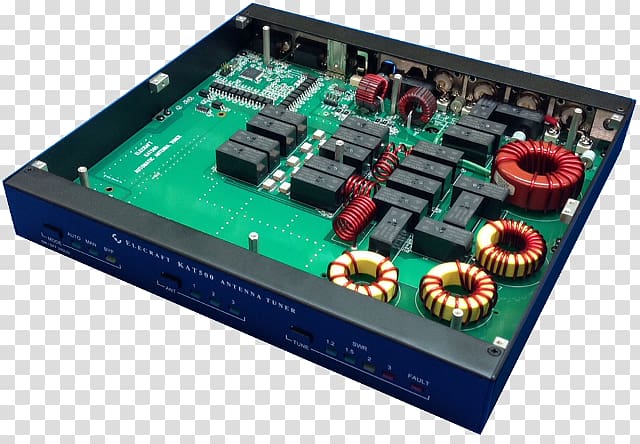 Elecraft Antenna tuner Amateur radio Microcontroller, tuning switch transparent background PNG clipart