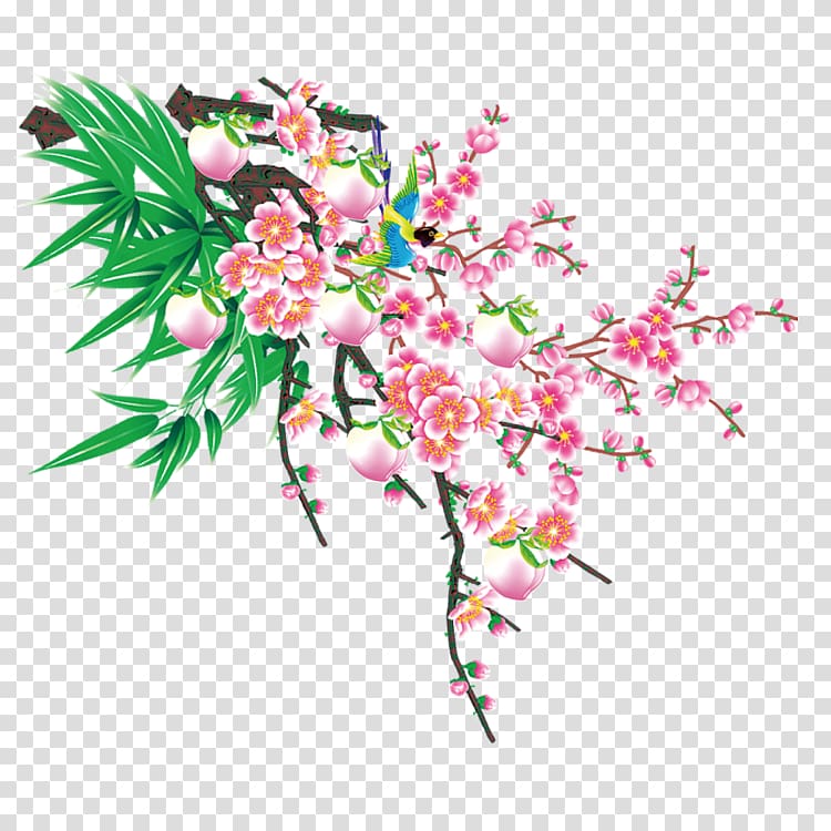 Plum blossom Peach Google s, Peach Tree transparent background PNG clipart