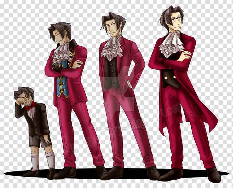 Ace Attorney Investigations: Miles Edgeworth Fan art Attroney, Ace Attorney transparent background PNG clipart