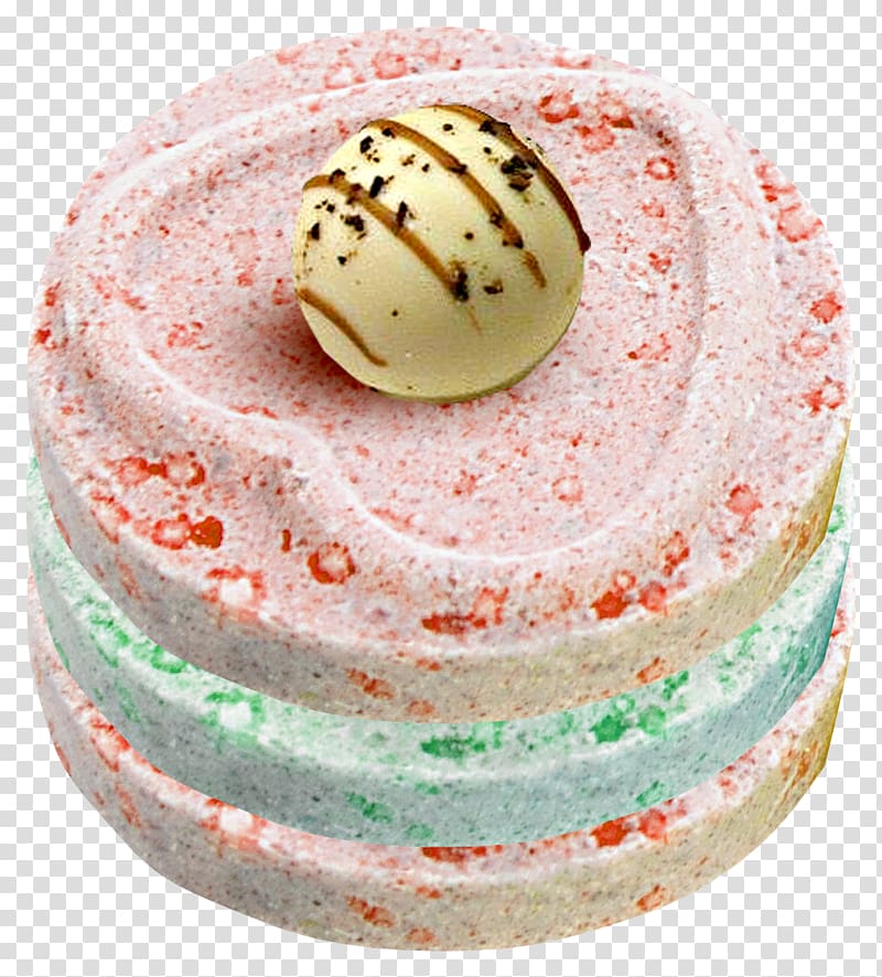 Ice cream cake Banana split Torte, Pink Cake transparent background PNG clipart