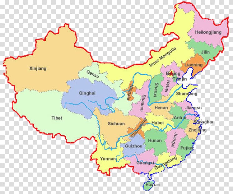 Margaret River Senior High School province of the Republic of China Map Provinces of China, China transparent background PNG clipart