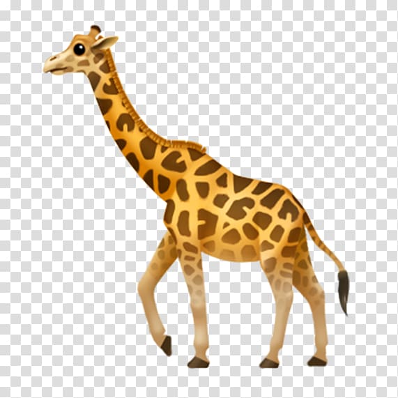 World Emoji Day iPhone Apple, giraffes transparent background PNG clipart
