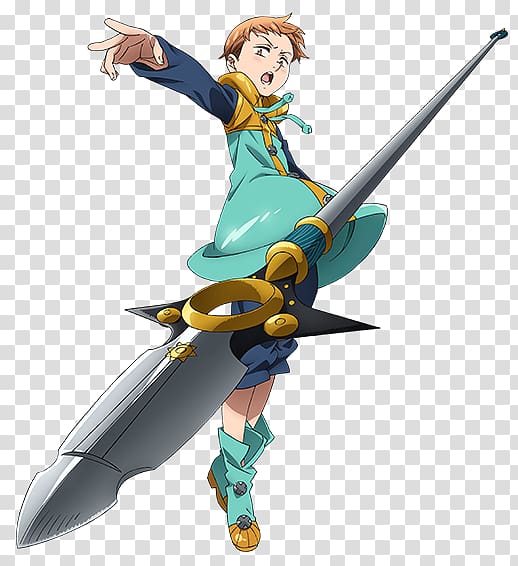 King anime character illustration, The Seven Deadly Sins Seven Deadly Sins,  Prisoners of the Sky Anime, escanor, cartoon, fictional Character png