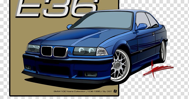 BMW 3 Series (E36) 1998 BMW M3 1998 BMW 3 Series Car, bmw transparent background PNG clipart