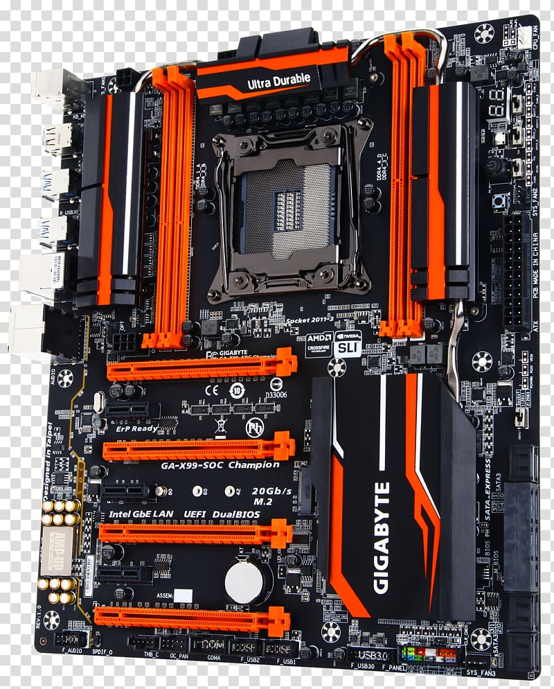 Intel X99 Motherboard Gigabyte Technology LGA 2011 Overclocking, others transparent background PNG clipart