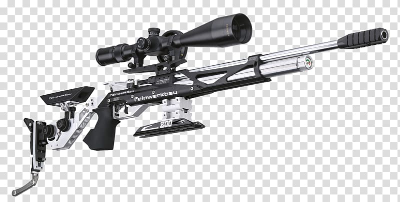 Sniper rifle Air gun Firearm Field target Feinwerkbau, sniper rifle transparent background PNG clipart