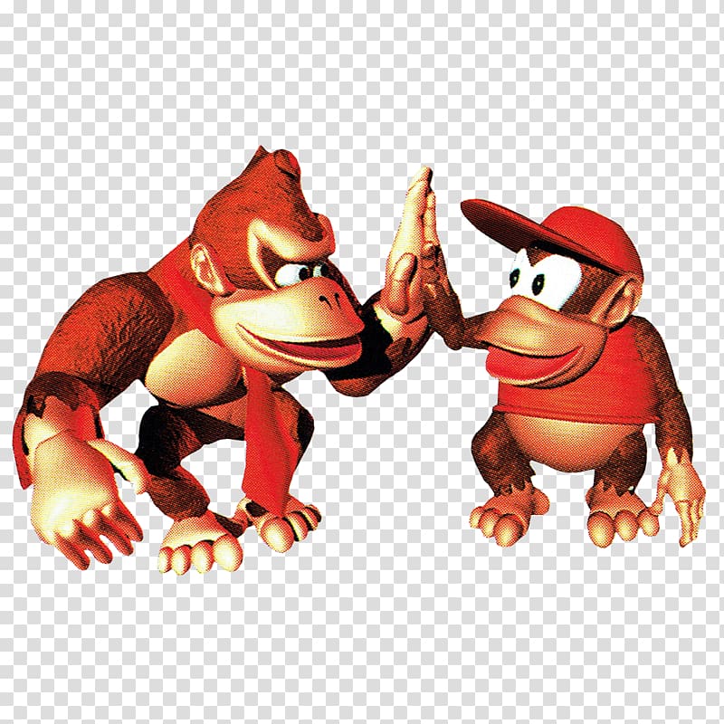Donkey Kong Country 2: Diddy\'s Kong Quest Donkey Kong Country 3: Dixie Kong\'s Double Trouble! Donkey Kong 64, donkey kong transparent background PNG clipart