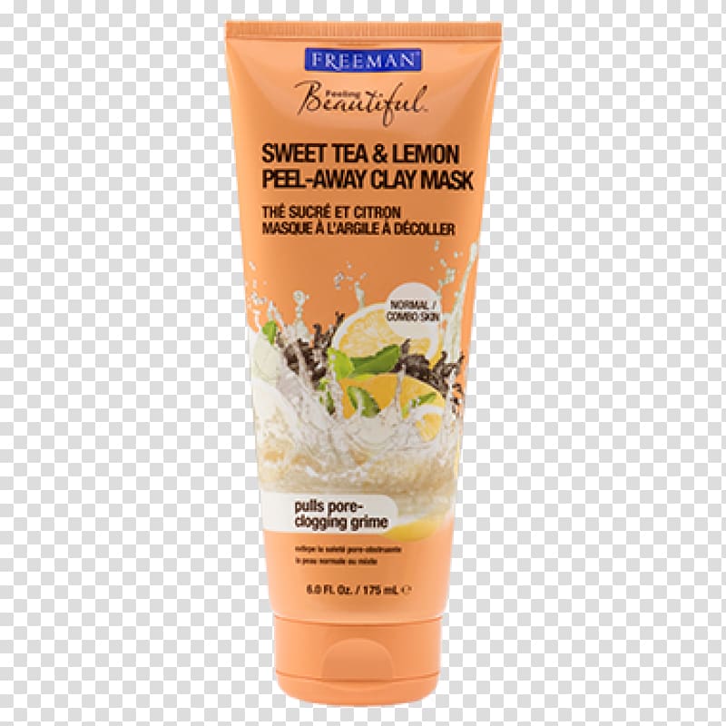Sweet tea Mask Lemon Facial, maska transparent background PNG clipart