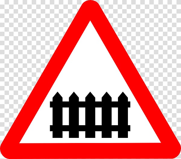 The Highway Code Traffic sign Warning sign Road signs in the United Kingdom, Rails transparent background PNG clipart