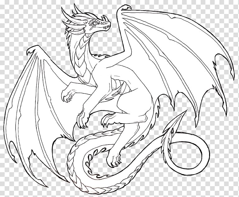 Drawing Chinese dragon Sketch, dragon transparent background PNG clipart